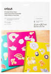 Cricut Printable Sticker Paper klisterpapper A4, vit, 8 ark