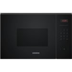 Inbyggd mikrovågsugn + grill - SIEMENS IQ300 - BE523LMB1F - Svart - 1 tillagningsläge - 38,2 x 59,4 x 31,7 cm