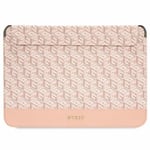 Guess Datorfodral 14'' GCube Stripes - Rosa - TheMobileStore Datorfodral