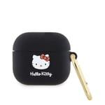Hello Kitty Silicone AirPods Case Black for Apple AirPods 3 New