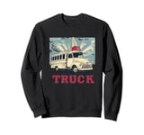Funny Childhood memory in Summer for Ice Cream Truck Lovers Sweatshirt