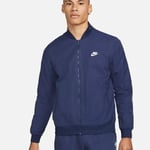 Nike Sport Essentials Woven Unlined Bomber Jacket - Midnight Navy Men's Size M