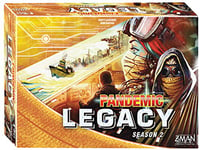 Z-Man Games, Pandemic Legacy Season 2 Yellow Edition, Board Game, Ages 13+, for 2 to 4 Players, 60 Minutes Playing Time