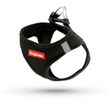 Air Mesh Step-in Väst Sele Svart Xl