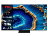 TCL C80 Series 55C809 TV 139.7 cm (55&quot ) 4K Ultra HD Smart TV Wi-Fi Black 1300 cd/m²