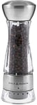 Cole & Mason H59301G Windermere Pepper Mill, Gourmet Precision+, Stainless Steel/Acrylic, 165 mm, Single, Includes 1 x Pepper Grinder