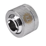 Pacific 1/2'' ID x 5/8'' OD Compression Chrome DIY LCS Fitting from Th