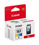 Canon CL-561XL, Colour Ink Cartridge for PIXMA TS5350, TS5351, TS5352, 3730C001
