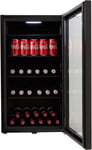 Cookology CBC98BK Under-Counter Fridge, 98 Litre Beer, Wine and Drinks Black 