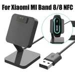 USB Cable Dock Power Adapter Cradle Charger Holder For Xiaomi MI Band 8/8 NFC
