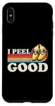 Coque pour iPhone XS Max Jeu de mots à la banane « I Peel Good » Funny Banana