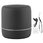 Bärbar Mini Bluetooth -högtalare med kraftig bas och brusreducerande mikrofon - Svart
