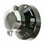 NEW WORLD STOVES Gas Oven Control Knob Hob Cooker Switch Silver Black Chrome
