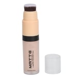 (01)Matte Liquid Foundation With Brush Full Coverage Oil Control Long Last BGS