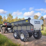 Kellfri Tippvagn 1420 kg till ATV med elhydraulisk tipp 23-TV10H