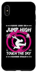Coque pour iPhone XS Max Parkour Freerunner Design : Jump High Touch the Sky