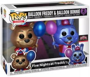 Figurine Funko Pop - Five Nights At Freddy's - Freddy Ballon Et Bonnie Ballon - Pack (73458)