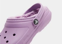 Crocs Fleece Lined UK 5 Clogs Slip On Warm Lining Comfort Purple Slippers Junior
