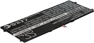 Kompatibelt med Sony Xperia Tablet S, 3.7V, 6000 mAh