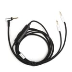 Câble de casque avec commande filaire, compatible avec Sennheiser HD202 HD497 HD447 HD212 pro EH250 EH350