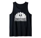 Sunshine and Scottsdale Arizona Retro Vintage Sun Tank Top