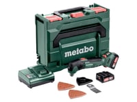 Metabo Powermaxx Mt 12 613089500 Sladdlöst Multifunktionsverktyg Inkl. Extra Batteri, Inkl. Laddare, Väska, Inkl. Tillbehör 12 V 2 Ah