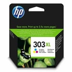Genuine HP 303XL Tri-Color Ink Cartridge (T6N03AE) For HP Envy Photo 6234