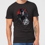 Avengers Endgame War Machine Brushed Men's T-Shirt - Black - XL