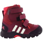 Adidas CW Holtanna Snow CF Strap Up Pink Synthetic Kids Boots CM7279