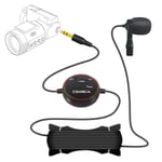 Comiva Myggmikrofon Clip-on med kabel 6 meter