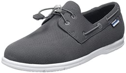 Sebago Men's Monterey Boat Shoe, DK Grey, 9 UK