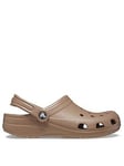 Crocs Men's Classic Clog Sandal - Latte, Brown, Size 6, Men