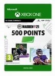 MADDEN NFL 21 - 500 Madden Points OS: Xbox one + Series X|S