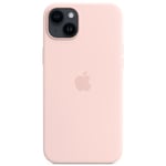 Apple iPhone 14 Plus Silicone Case with MagSafe - Chalk Pink Silky - Soft Touch Finish