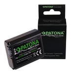 Patona Premium Batteri for Sony NP-FW50 NEX-3 NEX.3C NEX-5 NEX.5A NEX-7 150201248 (Kan sendes i brev)