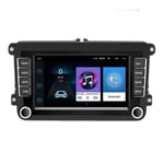 2Din Android Bilradio GPS - 7 Multimedia Spelare, RDS Carplay För VW Golf Passat B6.