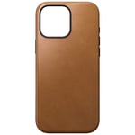 Nomad Modern MagSafe Skinndeksel til iPhone 16 Pro Max - Tan