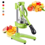 Fruit Juicer Manual Juice Squeezer Hand Press Machine Home Kitchen Orange Lemon.