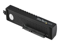 StarTech.com USB 3.1 SATA - Adaptateur USB-C SATA - Pour HDD/SSD SATA 2,5"/3,5" - 10 Gb/s - Câble adaptateur disque dur - USB vers SATA - Contrôleur de stockage - 2.5", 3.5" - SATA 6Gb/s - USB...