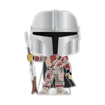 Funko Pop! Large Enamel Pin Star Wars: MANDO - the Mandalorian Enamel Pins - Cute Collectable Novelty Brooch - for Backpacks & Bags - Gift Idea - Official Merchandise - TV Fans
