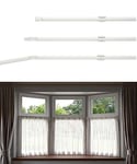 Ians Emporium Flexi Net Bay Window Rod Size 475cm/187 Ideal For All Window Shapes including Bay windows