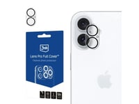 3Mk Lens Pro Full Cover, Apple, Iphone 16, Iphone 16 Plus, Fallsäker, Reptålig, Transparent, 1 Styck