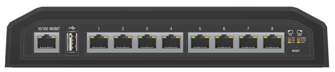 Ubiquiti Networks EdgeSwitch 8XP Håndtert Gigabit Ethernet (10/100/1000) Strøm over Ethernet (PoE) Sort