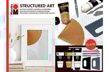 Acrylic Paste Set, Structured Art