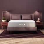 Nectar Essential Hybrid King Mattress 25 cm - Medium-Firm Memory Foam - Deep Spring Layer - Quilted Cooling Cover - 365 Night Trial - Forever Warranty
