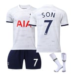 23-24 Son 7 New Tottenham Hotspur New Season Shirt Senaste Vuxna Barn Fotbollströjor Kids 24(130-140cm)