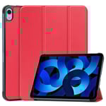 Apple iPad 10.9 10th Gen (2022) Tri-Fold Fodral, Röd