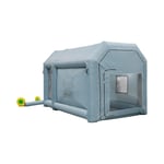 MSW Uppblåsbar lackbox - 4 x 2,5 m 750 W fläkt