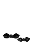 Leather Bow Hair Clip Big And Small 2-Pack Accessories Hair Accessories Hair Pins Black Corinne