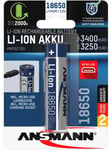 ANSMANN 1 Ansmann Li-Ion 18650 3400mAh 3.6V Micro-USB